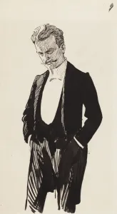 Jean Sibelius. Artist: Edelfelt, Albert Gustaf Aristides (1854-1905) Jean Sibelius. Artist: Edelfelt, Albert Gustaf Aristides (1854-1905)