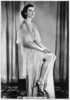 Female Beauty Models Prints: Jeanette Williams, c1938
