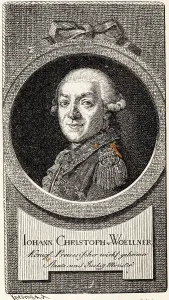 Johann Christoph von Woellner (1732-1800). Creator: Knesing, Theodor (1840-?) Johann Christoph von Woellner (1732-1800). Creator: Knesing, Theodor (1840-?)