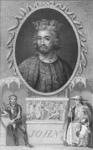 King Of England Portrait Prints: John, 1788