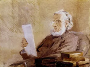 John Tyndall, Irish born physicist and mountaineer, 1893. Artist: John McLure Hamilton John Tyndall, Irish born physicist and mountaineer, 1893. Artist: John McLure Hamilton