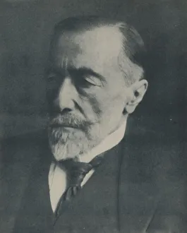 English Literature Author Prints: Joseph Conrad, c1923, (c1950). Creator: T. & R. Annan & Sons