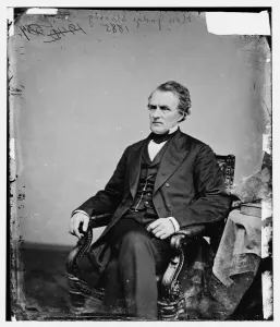 Mathew Brady Photography Collection Prints: Judge William Strong, between 1860 and 1875. Creator: Unknown