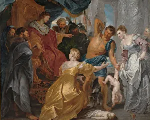 The Judgement of Solomon, c. 1617. Artist: Rubens, Pieter Paul (1577-1640) The Judgement of Solomon, c. 1617. Artist: Rubens, Pieter Paul (1577-1640)