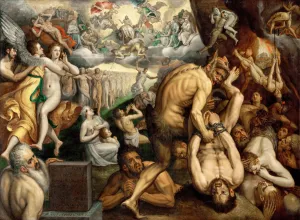 Early Netherlandish Artwork Prints: The Last Judgment