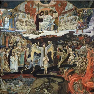 Last Judgment Painting Prints: The Last Judgment, 1904