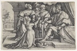 The Judgment of Solomon. Creator: Georg Pencz The Judgment of Solomon. Creator: Georg Pencz