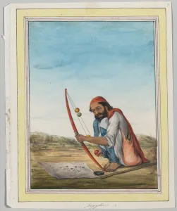Unknown Juggler, c. 1840 Print