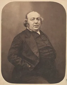 Felix Nadar Portraits Prints: Jules Janin, ca. 1856. Creator: Nadar