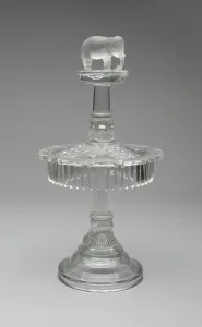 Canton Glass Company Jumbo/Elephant Pattern Print, 1883/5