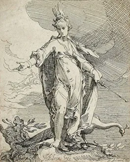 Prints of Juno, c1610 Abraham Bloemaert Prints: Abraham Bloemaert's Juno Print, c1610