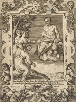 Juno Asks Jupiter to Help the Greeks, 1531-76 Print