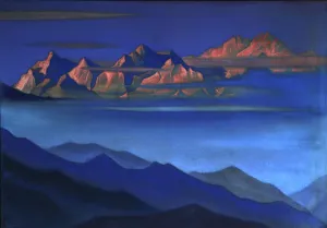 Nicholas Roerich Painting Prints: Kangchenjunga, 1944