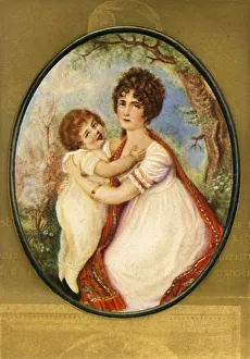 Framed Print : Karoline, Print of a Queen Consort