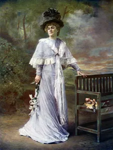 Kate Rorke (1866-1945), English actress, 1899-1900.Artist: Alfred Ellis Kate Rorke (1866-1945), English actress, 1899-1900.Artist: Alfred Ellis