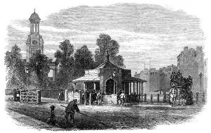 Heritage Images Print of Kennington Turnpike-Gate, 1865