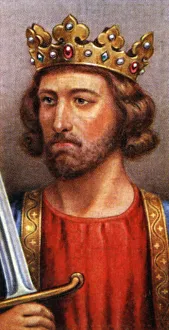 English Royalty Portrait Prints: King Edward I