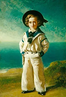 King Edward VII (1841-1910), when Albert Edward, Prince of Wales, 1846. Artist: Winterhalter, Franz Xavier (1805-1873) King Edward VII (1841-1910), when Albert Edward, Prince of Wales, 1846. Artist: Winterhalter, Franz Xavier (1805-1873)
