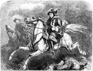 King George II at the battle of Dettingen, 1743 King George II at the battle of Dettingen, 1743