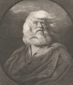 King Lear Engraving Print, 1783