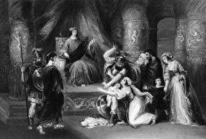 And the King said, Divide the living child in two, mid-late 19th century. Creator And the King said, Divide the living child in two, mid-late 19th century. Creator
