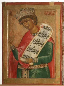King Solomon, 1645. Artist: Fomin, Terenty (active 1646?1670) King Solomon, 1645. Artist: Fomin, Terenty (active 1646?1670)
