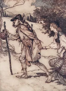 Brothers Grimm Fairy Tales Prints: King Thrushbeard, 1909