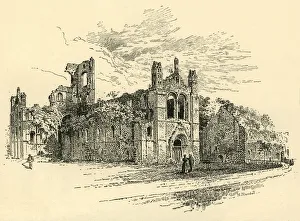 Leeds Prints: Heritage Images Print of Kirkstall Abbey, 1898