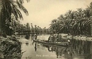 Kora Creek, Basra Print, c1918-c1939