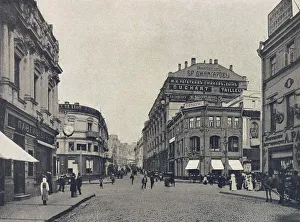 Images Dated 2010 March: Kuznetsky Most Print, Moscow Street Scene, 1912