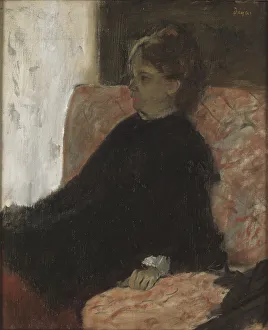 Genre Painting Style Prints: Lady in Black