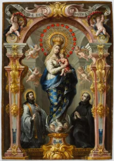 Prints of Our Lady of Good Counsel, c. 1680 Cleveland Prints: Our Lady of Good Counsel Print, c. 1680