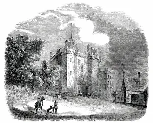 Ancient British Fortifications Prints: Lancaster Castle, 1850. Creator: Unknown