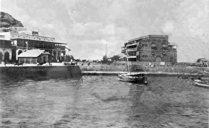 Heritage Images Print: The Landing Stage, Aden, c1918-c1939