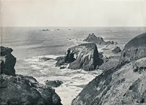 Black And White Britain Prints: Land's End, 1895. Creator: Unknown.
Land's End, 1895. Creator: Unknown
