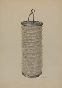 Edith Miller Lantern Print, 1938