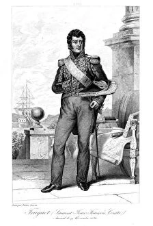 Images Dated 22nd June 2006: Laurent Jean Francois Truguet (1765-1831), French admiral, 1839. Artist: Geille