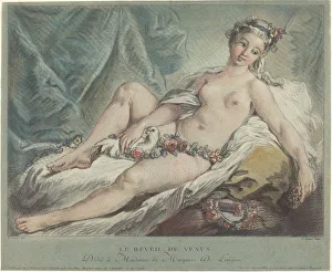 Le Réveil de Venus (Venus Rising), 1769. Creators: Louis Marin Bonnet Le Réveil de Venus (Venus Rising), 1769. Creators: Louis Marin Bonnet
