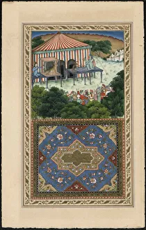 Allegory And Literature In Art Prints: Le Singe et le Leopard (The Monkey and the Leopard)