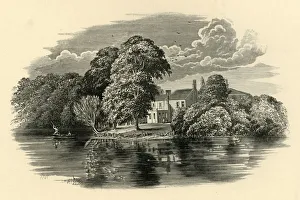 British Geographical Feature Prints: On the Lea, c1890. Creator: Unknown
