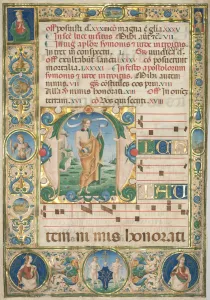 Ferrara Cathedral Leaf Print (c. 1480)