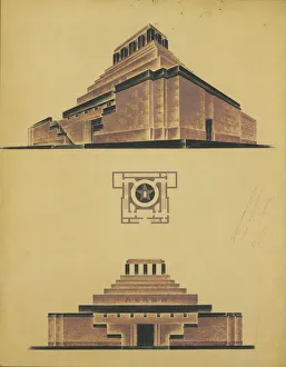 Moscow Kremlin Architecture Prints: The Lenins Mausoleum (First version of the final project)