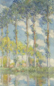 Les Peupliers, 1891. Artist: Monet, Claude (1840-1926) Les Peupliers, 1891. Artist: Monet, Claude (1840-1926)