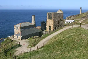 Levant Mine, Cornwall - Heritage Images Print