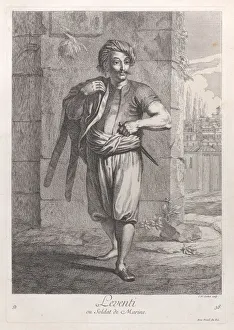 Leventi, ou Soldat de Marine, 1714-15. Creator: Unknown Leventi, ou Soldat de Marine, 1714-15. Creator: Unknown