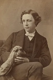 Albumen Silver Print Art Prints: Lewis Carroll (Charles Lutwidge Dodgson), 1863. Creator: Oscar Gustav Rejlander