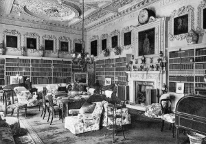 The library, Chesterfield House, 1908.Artist: Bedford Lemere and Company The library, Chesterfield House, 1908.Artist: Bedford Lemere and Company