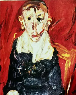 Prints of L'idiot, 1924. (The Village Idiot) Chaim Soutine Prints: Chaim Soutine Print: Village Idiot, 1924