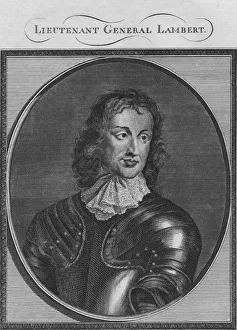 Black And White Historical Images Prints: Lieutenant General Lambert, 1785. Creator: Unknown