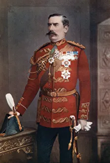 Lieutenant-General Sir Baker Creed Russell, commanding Southern District, 1902 Lieutenant-General Sir Baker Creed Russell, commanding Southern District, 1902